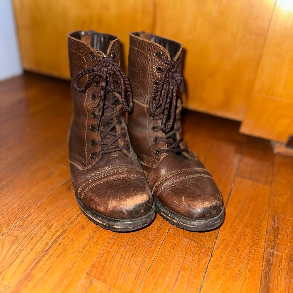 Steve Madden combat boots
